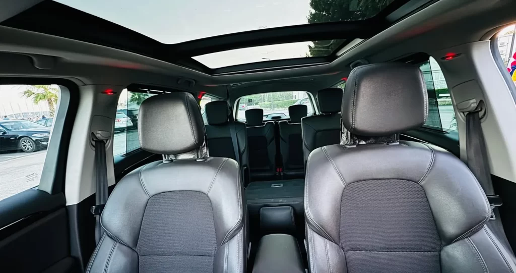 Taxi Vodice - Bernard's Renault Espace interior seats