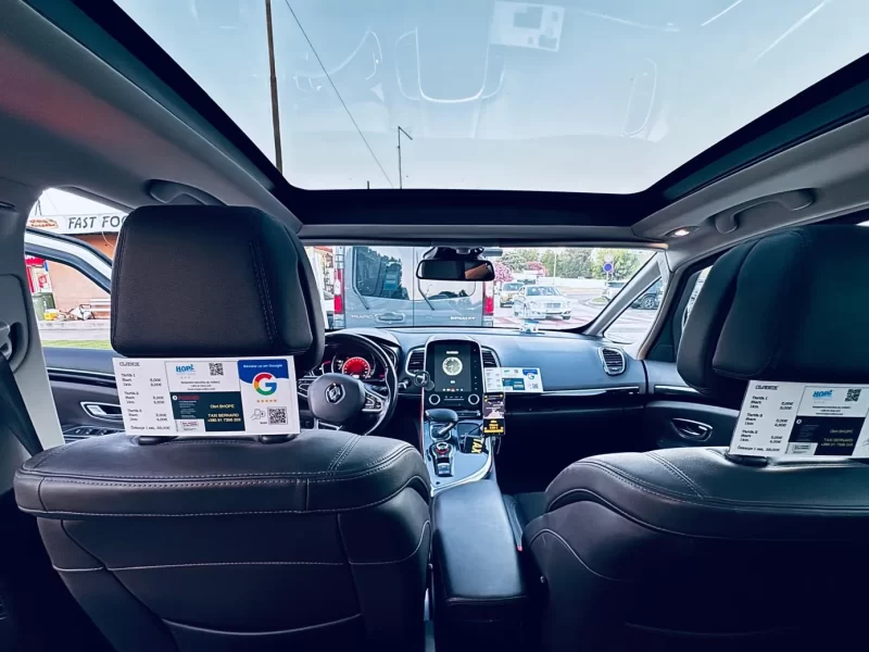 Taxi Vodice - Bernard's Renault Espace interior